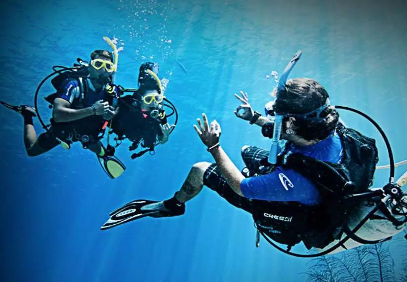 原來你是這樣的潛水員妹子！